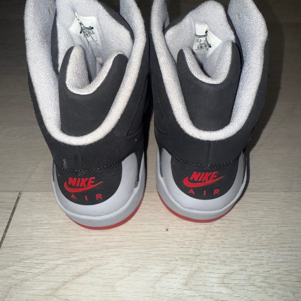 Nike Air Flight Lite High Black Sneakers Classic Style - Picture 6 of 10